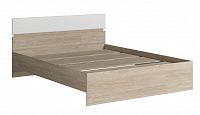 Светлана (СП) Кровать 1600 (с основанием) Дуб сонома/Белый