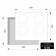 Индукционная варочная панель Lex EVI 640-1 BL черный