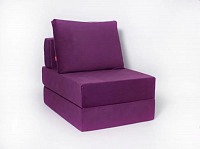 Бескаркасное кресло-кровать-пуф "ОКТА" Фиолетовый