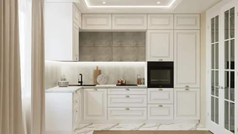 Как убрать громкие хлопки дверец на кухне без доводчиков