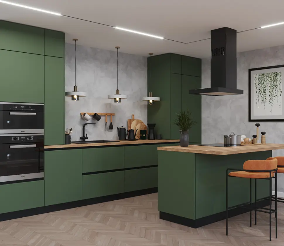 Кухонный гарнитур Шарли Green 4000