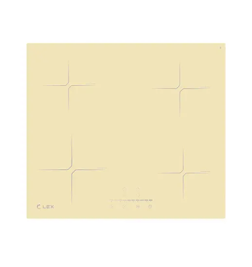 Варочная панель Lex EVI 640-2 IV слоновая кость