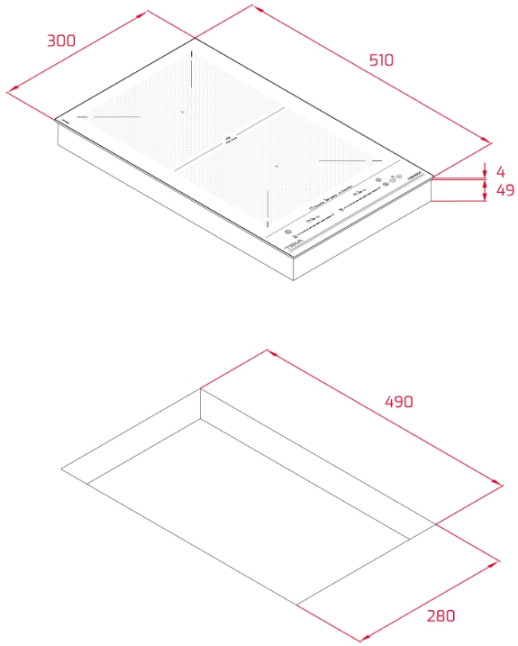 Индукционная варочная панель Teka IZF 32400 MSP BLACK