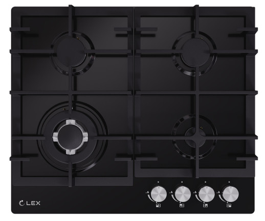 Газовая варочная панель Lex GVE 642 BL MATT EDITION
