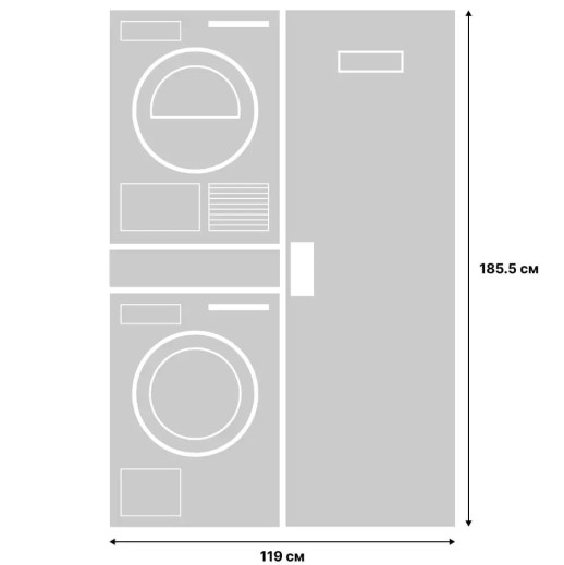 Комплект ASKO Logic 22 (W4086C.T/3 + T408HD.T.P + DC7784 V.S + HDB1153T)