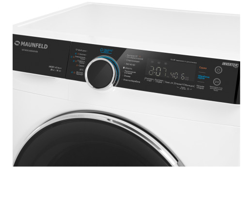 Стиральная машина с сушкой инвертором и паром MAUNFELD MFWM1486WH06