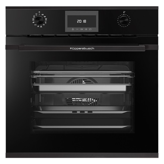 Электрический духовой шкаф с функцией пароварки Kuppersbusch BD 6340.0 S5 BLACK VELVET