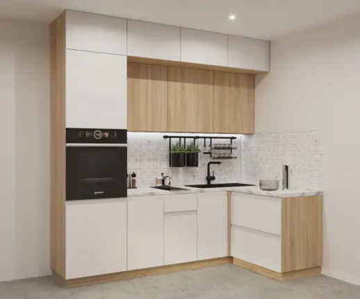 Кухня Дуб сонома Тальк 2400х1400