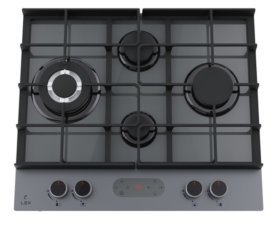 Газовая варочная панель Lex GVG 644T M GR