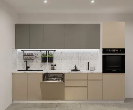 Кухня Обсидиан Пикрит 3000