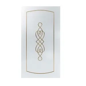 Кухня Белый ПВХ патина золото 2500