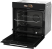 Электрический духовой шкаф Weissgauff EOM 899 Color Touch Black Matt черный