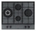 Газовая варочная панель Lex GVG 646T GR