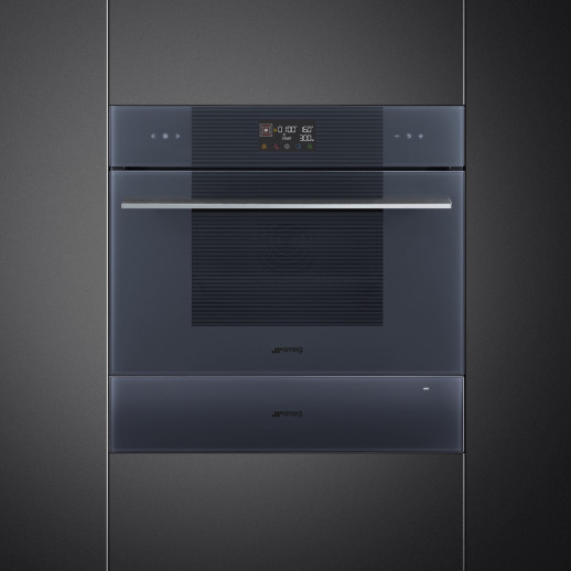 Подогреватель посуды Smeg CPRT115G Neptune grey