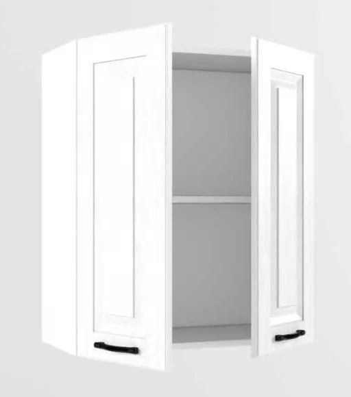 Белый вегас Навесной шкаф 600 мм 2 двери