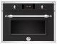 Электрический духовой шкаф с функцией пара Bertazzoni F457HERVTNE чёрный