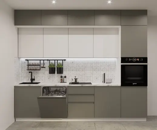 Кухня Обсидиан Тальк 3000