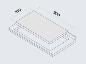 Индукционная варочная панель Falmec PIANO INDUZIONE 90x51