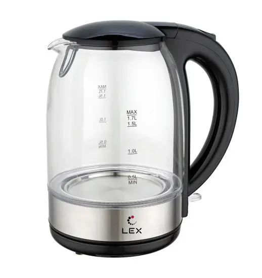 Чайник Lex LXK 3005-1 черный