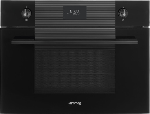 Электрический духовой шкаф с функцией СВЧ Smeg SO4101M1B3