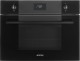 Электрический духовой шкаф с функцией СВЧ Smeg SO4101M1B3