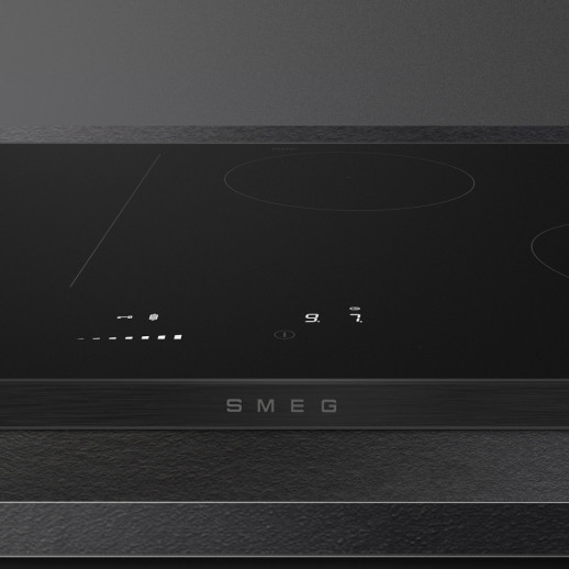 Индукционная варочная панель Smeg SISL7844MB
