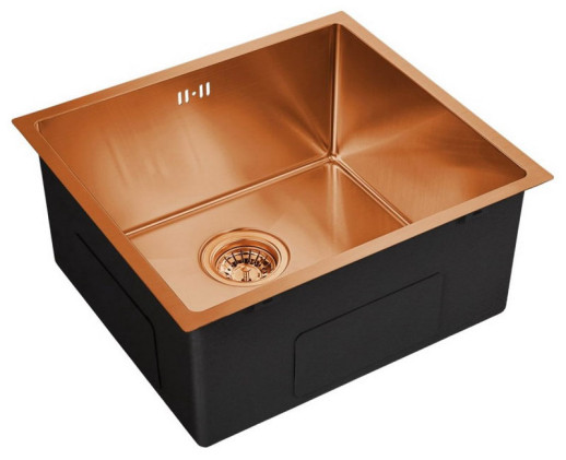 Кухонная мойка Emar EMB-114 PVD Nano Coppery