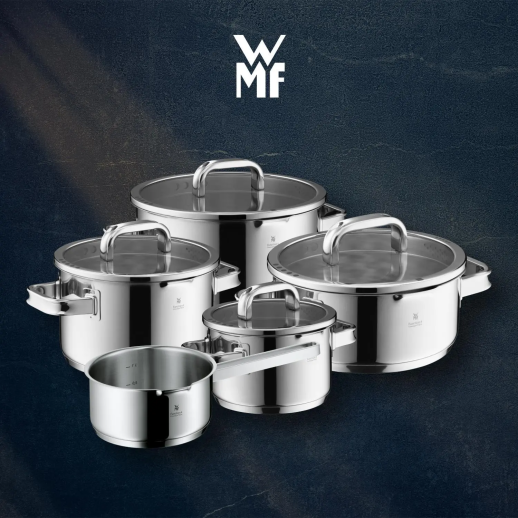Комплект кострюль WMF 5 пр. FUNCTION 4 нержавеющая сталь