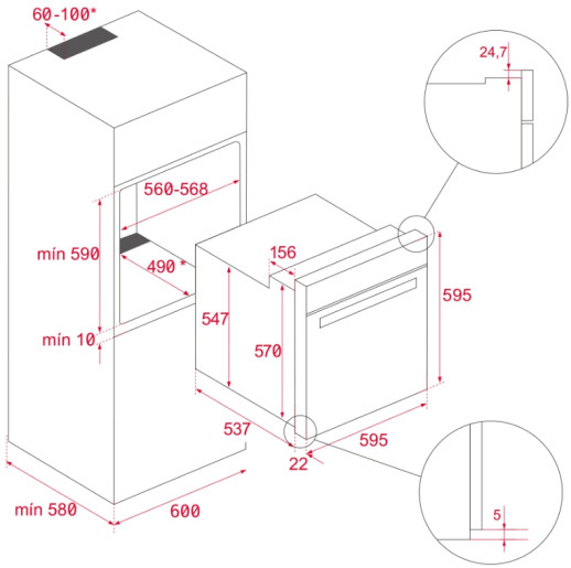 Духовой шкаф Teka HLB 8510 P