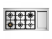 Комбинированная кухонная плита Bertazzoni PRO126G2EART2