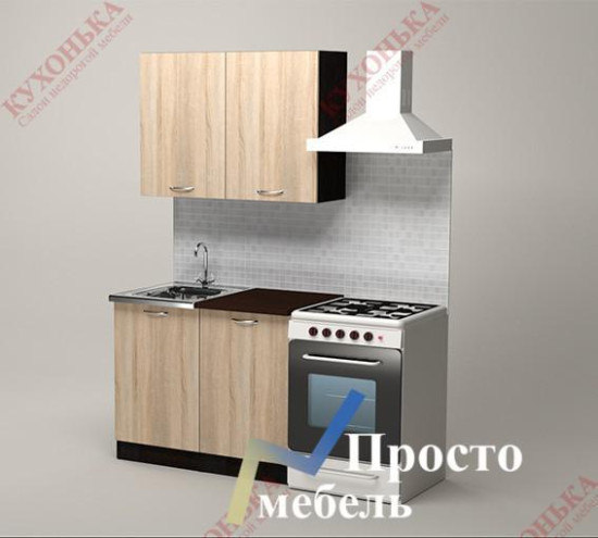 Кухня Герда "Мини" Дуб сонома / Венге