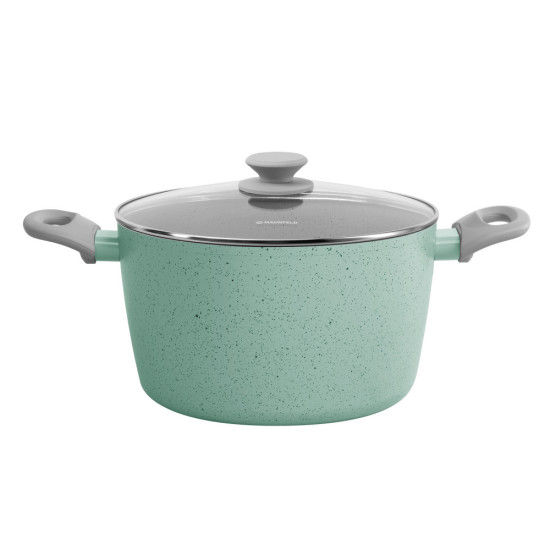 Кастрюля с крышкой Maunfeld HELGA MCS57FA05FS фисташковый