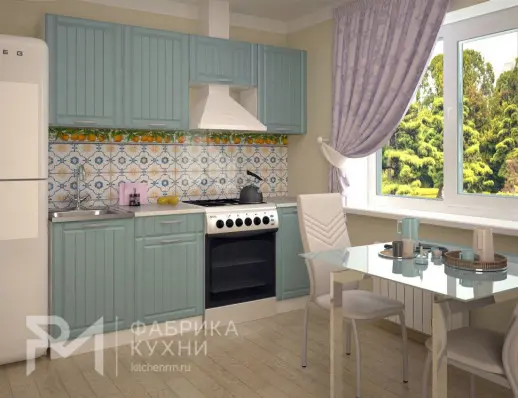 Кухонный гарнитур РоялВуд Голубой Прованс 2 - 2100
