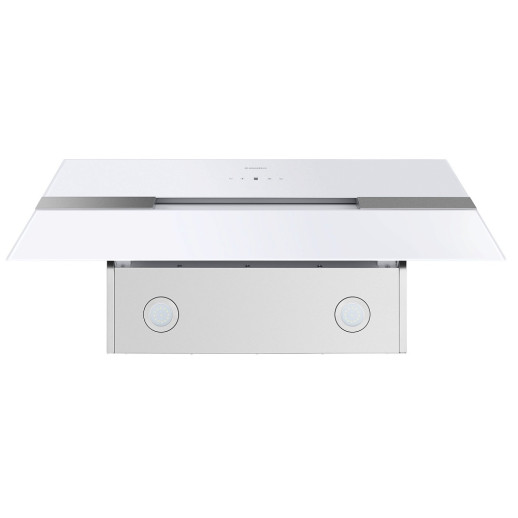 Кухонная вытяжка Maunfeld MERSEY 90 WHITE GLASS WHITE