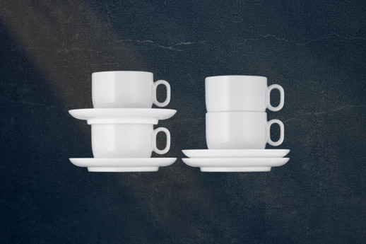 Набор чашек WMF Cappuccino 2 шт. BARISTA нержавеющая сталь