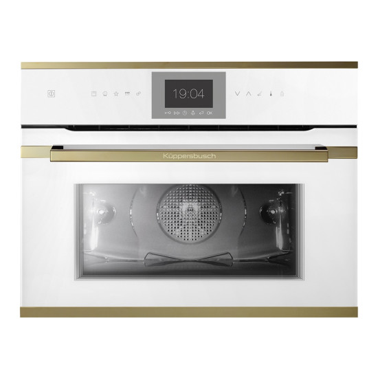 Электрический духовой шкаф с функцией пароварки Kuppersbusch CBD 6550.0 W4 GOLD