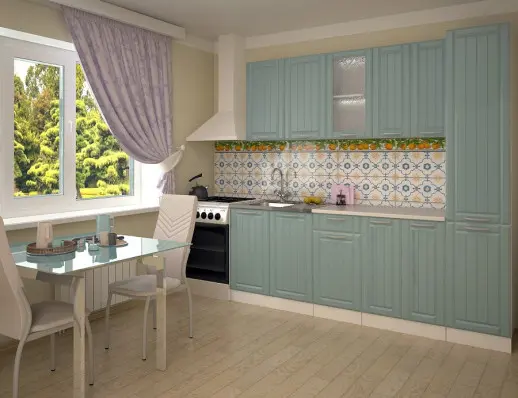 Кухонный гарнитур РоялВуд Голубой Прованс 2 - 2200