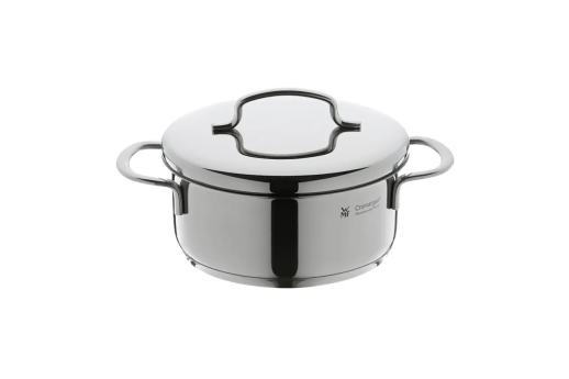 Низкая кастрюля WMF 14 см с крышкой MINI нержавеющая сталь