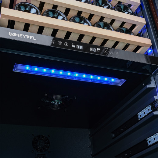 Отдельностоящий винный шкаф Meyvel MV163PRO-KBT2 (Спелая вишня)