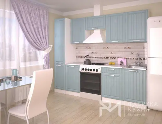 Кухонный гарнитур РоялВуд Голубой Прованс 2 - 2500