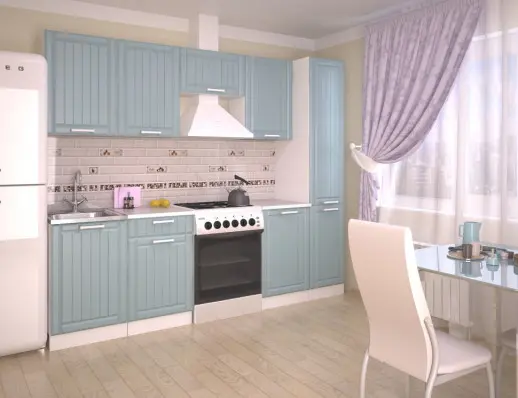 Кухонный гарнитур РоялВуд Голубой Прованс 2 - 2500