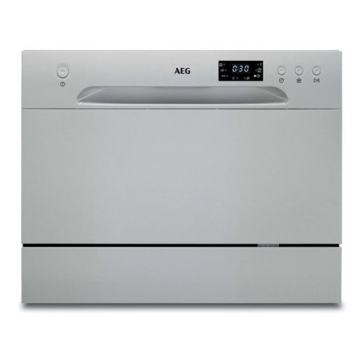 Компактная отдельностоящая посудомоечная машина Aeg FFB21200CS