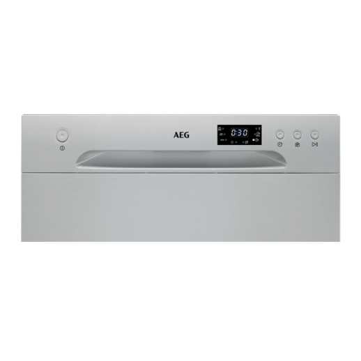 Компактная отдельностоящая посудомоечная машина Aeg FFB21200CS