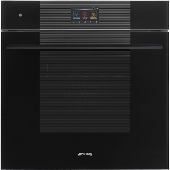 Электрический духовой шкаф с функцией СВЧ и пароварки Smeg SO6104APB3