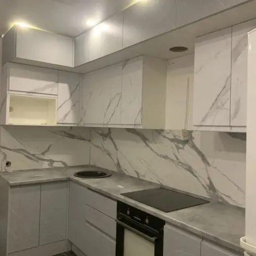 Кухня Гранит Лава маус Мрамор натур арктик