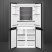 Отдельностоящий холодильник Smeg FQI48KD