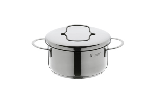 Низкая кастрюля WMF 16 см с крышкой MINI нержавеющая сталь