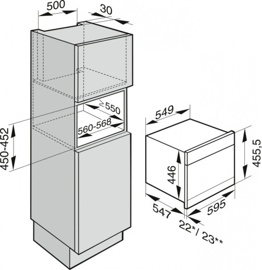 Комби-пароварка Miele DGC 7440X OBSW