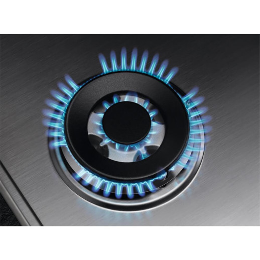 Газовая варочная панель Aeg HGB64420SM нержавеющая сталь