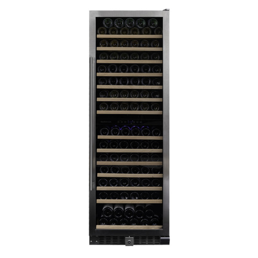 Полувстраиваемый винный шкаф Dunavox DX-166.428SDSK